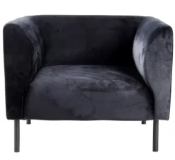 Tilly Poltrona F Brica:Veludo Preto