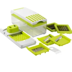 Vida Verde Ralador Tudo Em 1 Branco Com Lime