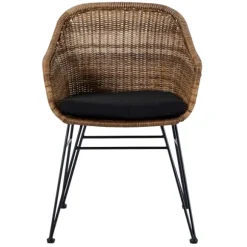 Vienna Cadeira De Sala De Jantar Preto,