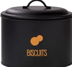 Vira Caixa De Conserva O Para Bolachas Preto
